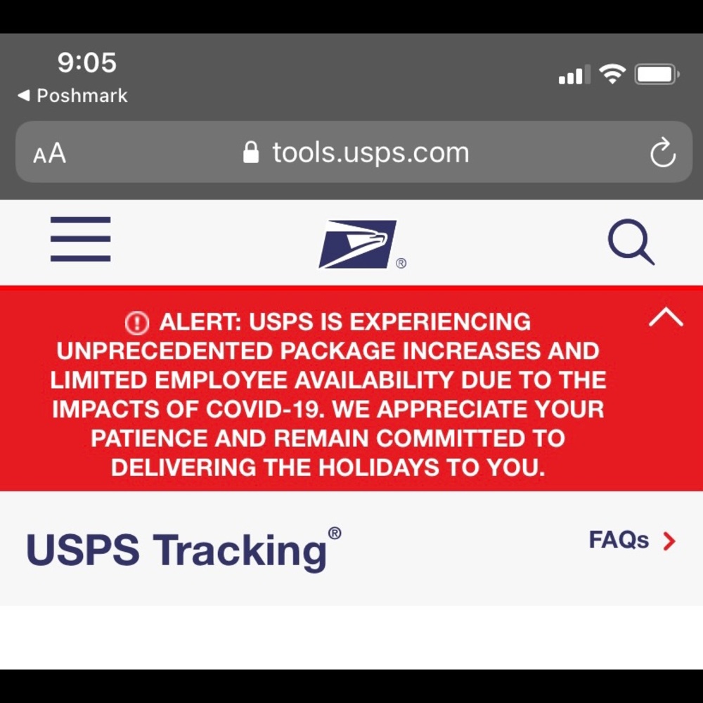 USPS shipping delayed - Picture 2 of 2
